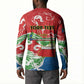 Personalized Equatorial Guinea Independence Day Button Sweatshirt Coat Of Arms With Map