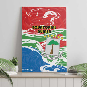 Equatorial Guinea Canvas Wall Art Happy Independence Day - African Pride