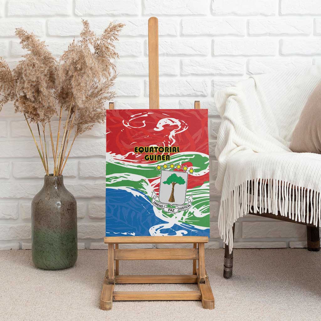 Equatorial Guinea Canvas Wall Art Happy Independence Day - African Pride
