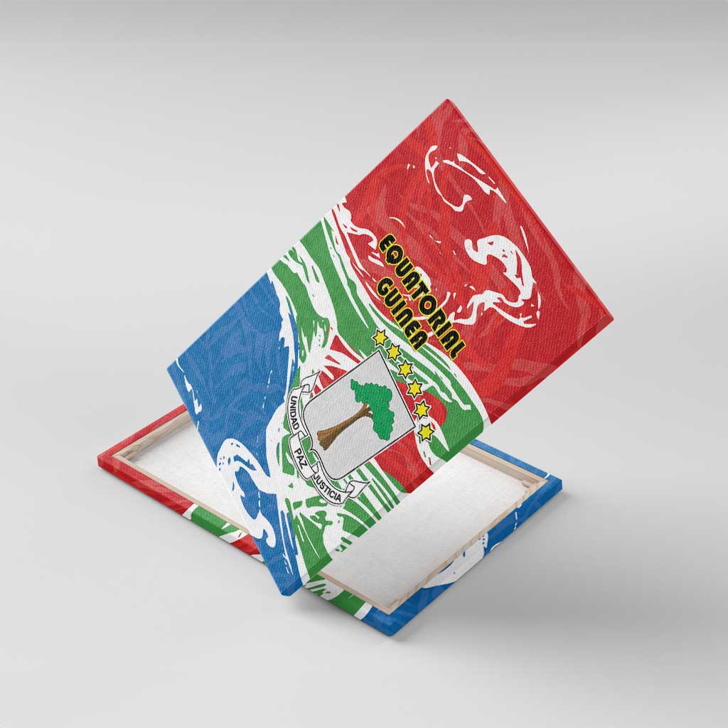 Equatorial Guinea Canvas Wall Art Happy Independence Day - African Pride