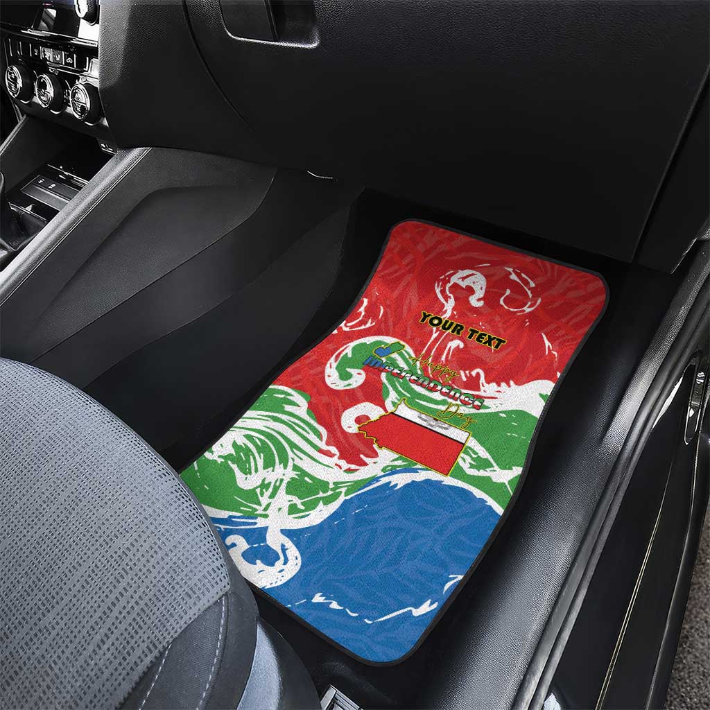 Equatorial Guinea Car Mats Happy Independence Day - African Pride