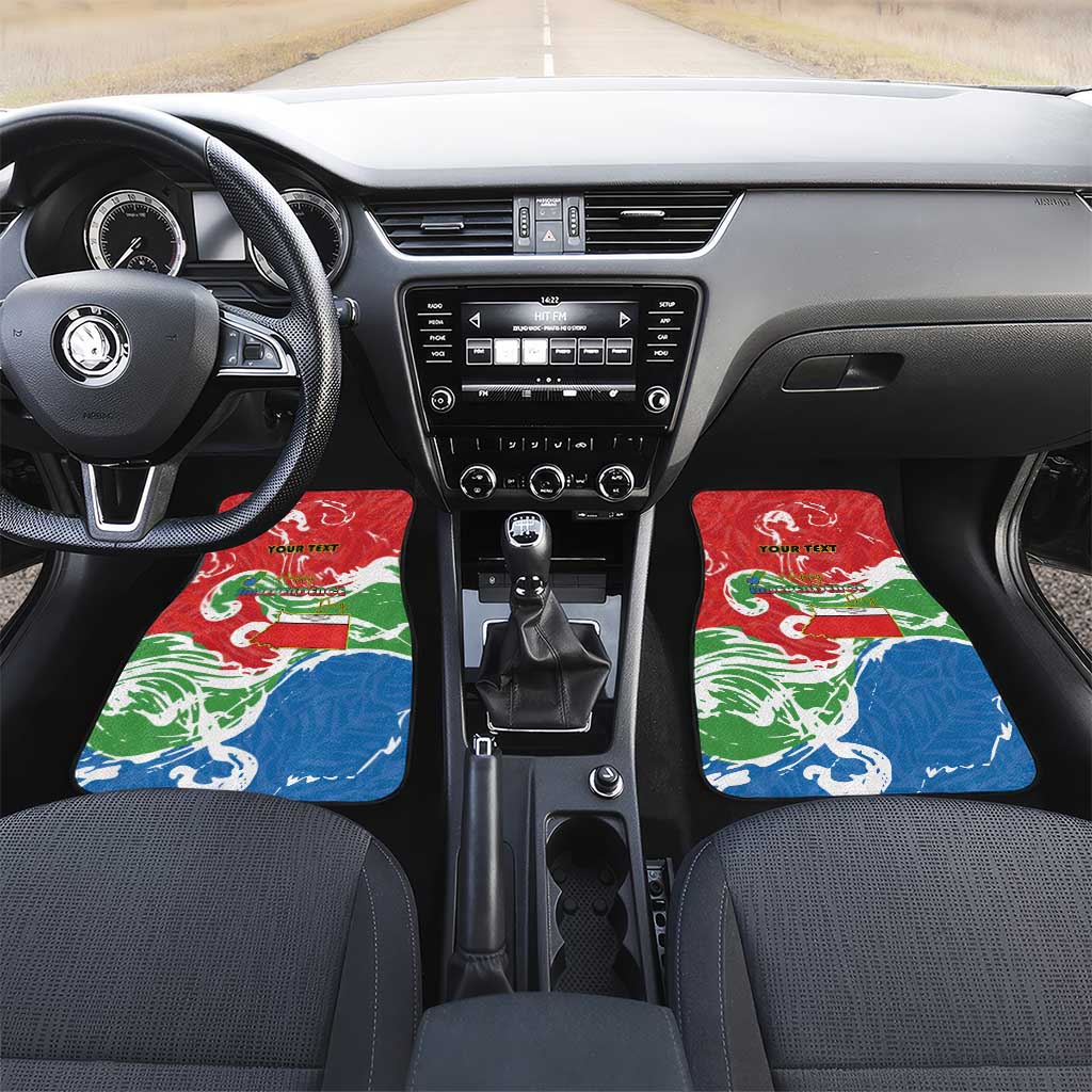 Equatorial Guinea Car Mats Happy Independence Day - African Pride