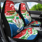 Equatorial Guinea Car Seat Cover Happy Independence Day - African Pride
