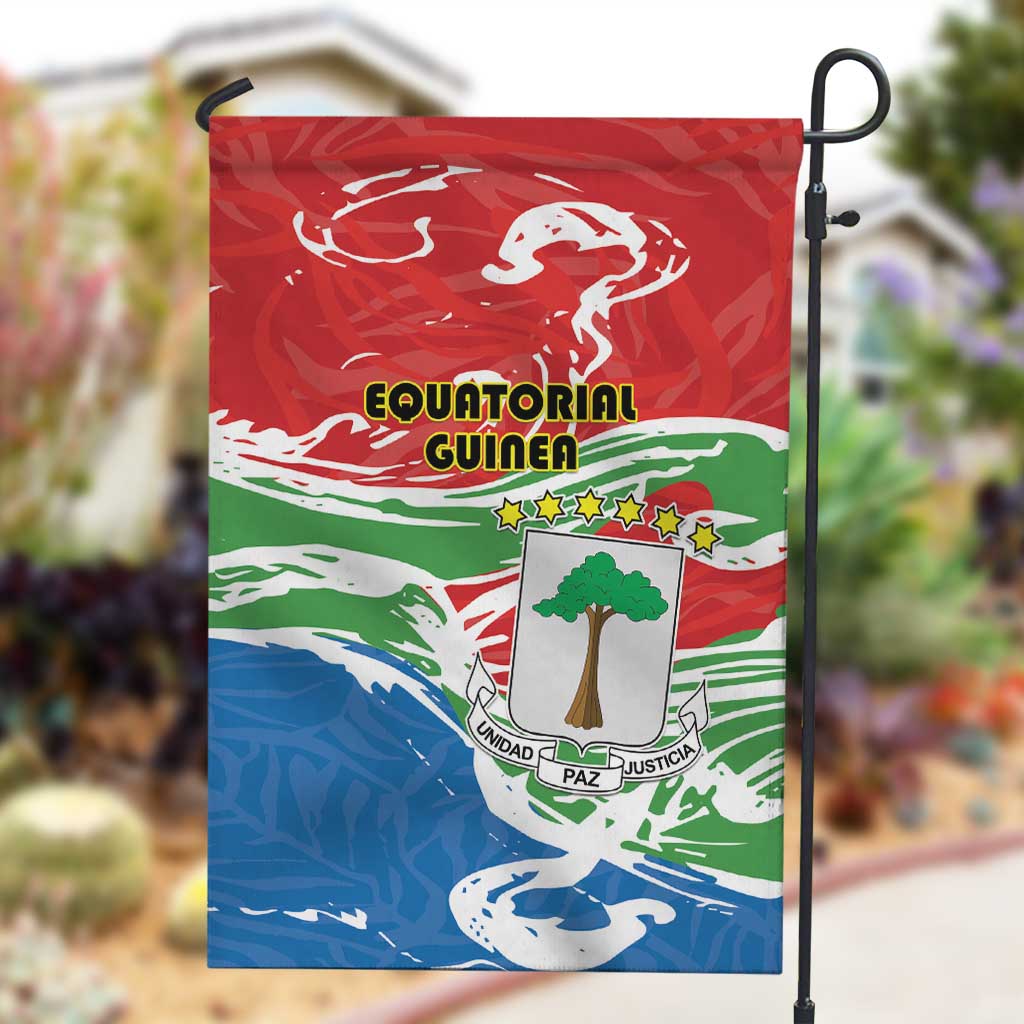 Equatorial Guinea Garden Flag Happy Independence Day - African Pride