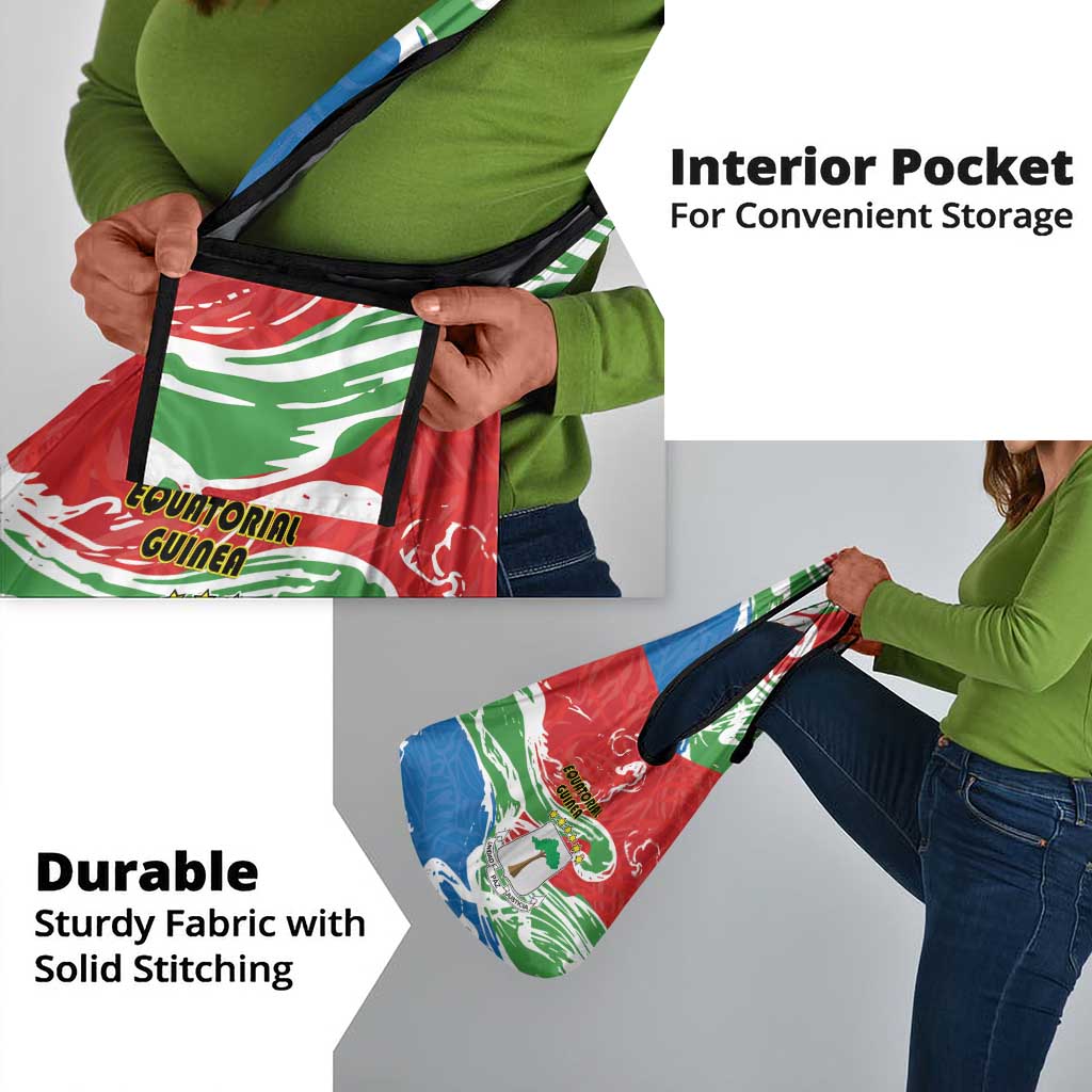 Equatorial Guinea Grocery Bag Happy Independence Day - African Pride