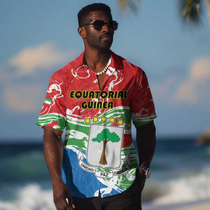Equatorial Guinea Personalized Hawaiian Shirt Happy Independence Day - African Pride