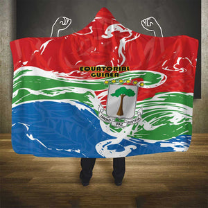 Equatorial Guinea Hooded Blanket Happy Independence Day - African Pride