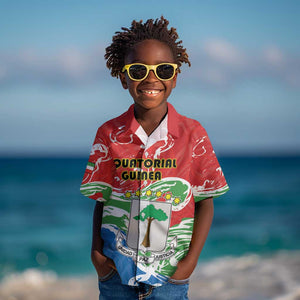 Equatorial Guinea Personalized Kid Hawaiian Shirt Happy Independence Day - African Pride
