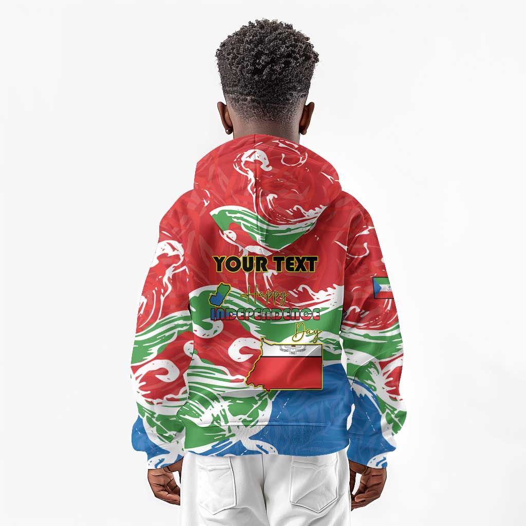 Equatorial Guinea Personalized Kid Hoodie Happy Independence Day - African Pride
