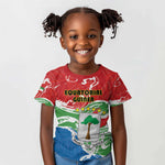 Equatorial Guinea Personalized Kid T shirt Happy Independence Day - African Pride