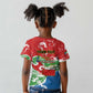 Equatorial Guinea Personalized Kid T shirt Happy Independence Day - African Pride