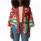 Personalized Equatorial Guinea Independence Day Kimono Coat Of Arms With Map