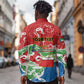 Equatorial Guinea Personalized Long Sleeve Button Shirt Happy Independence Day - African Pride