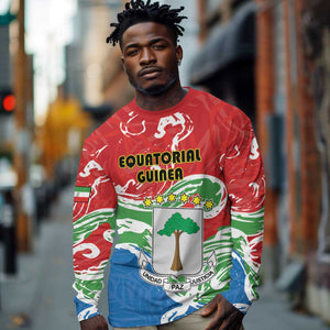 Equatorial Guinea Personalized Long Sleeve Shirt Happy Independence Day - African Pride