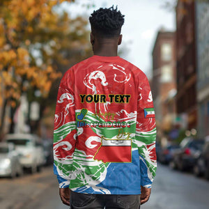 Equatorial Guinea Personalized Long Sleeve Shirt Happy Independence Day - African Pride