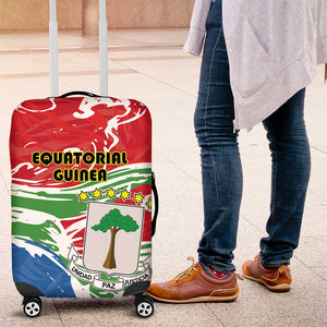 Equatorial Guinea Luggage Cover Happy Independence Day - African Pride