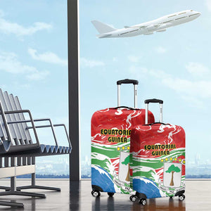 Equatorial Guinea Luggage Cover Happy Independence Day - African Pride