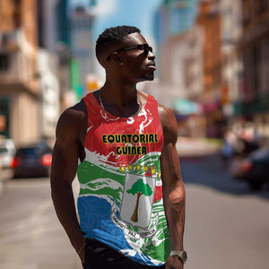 Equatorial Guinea Personalized Men Tank Top Happy Independence Day - African Pride