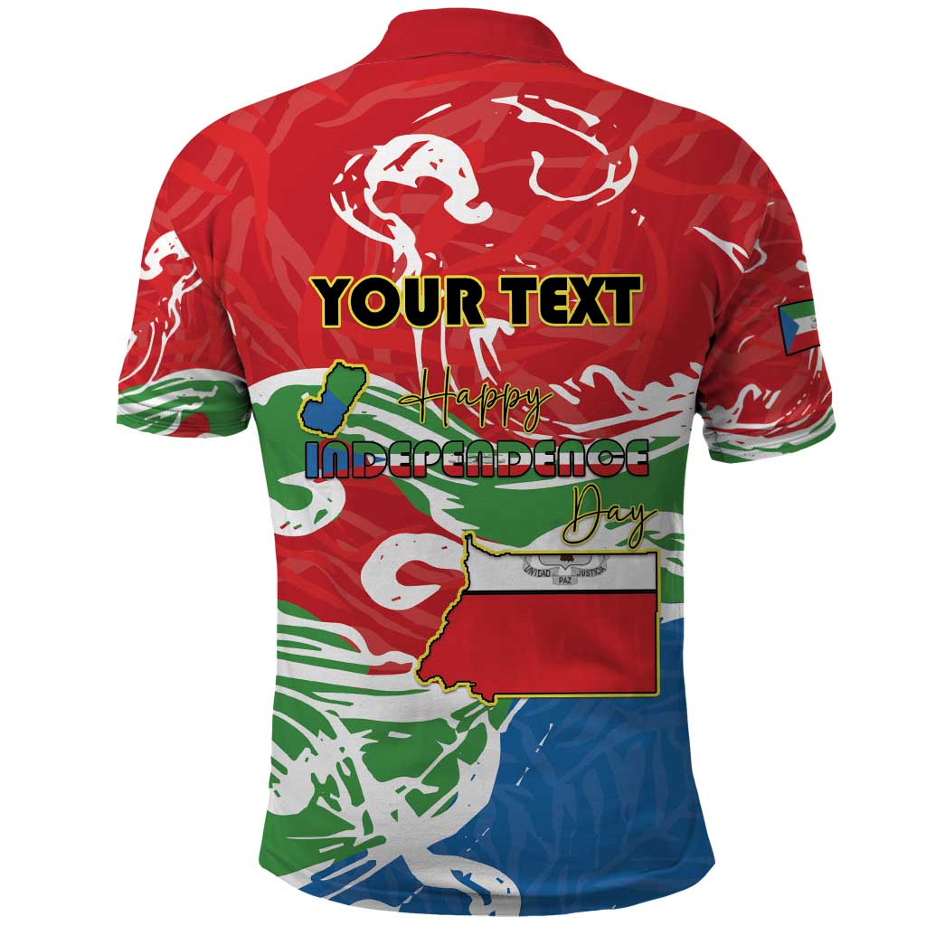 Equatorial Guinea Personalized Polo Shirt Happy Independence Day - African Pride
