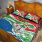 Equatorial Guinea Quilt Bed Set Happy Independence Day - African Pride