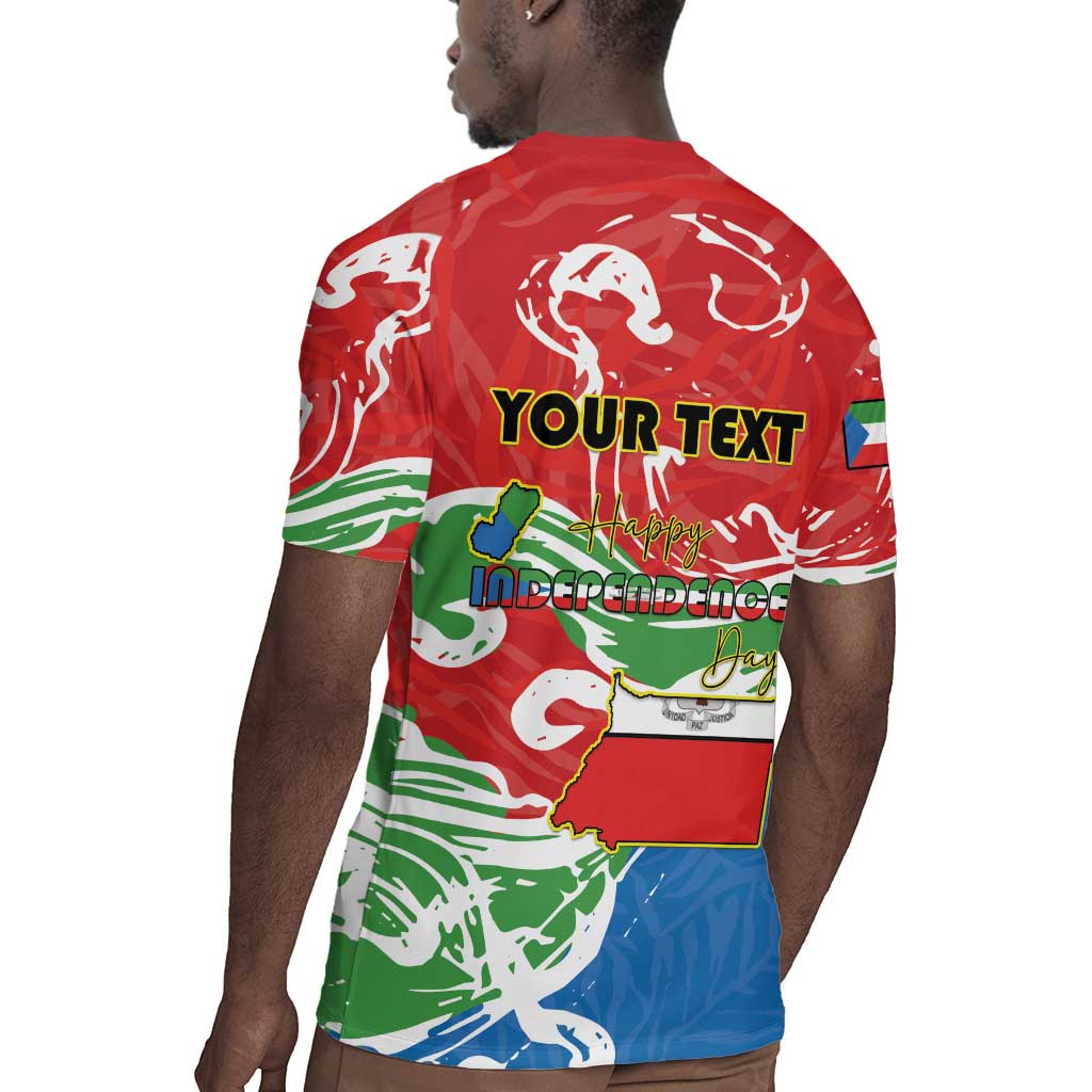 Equatorial Guinea Personalized Rugby Jersey Happy Independence Day - African Pride