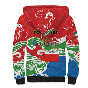 Equatorial Guinea Personalized Sherpa Hoodie Happy Independence Day - African Pride