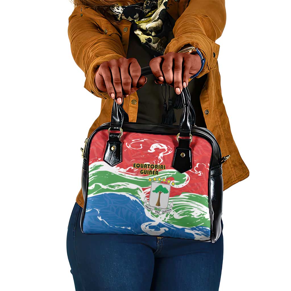 Equatorial Guinea Shoulder Handbag Happy Independence Day - African Pride