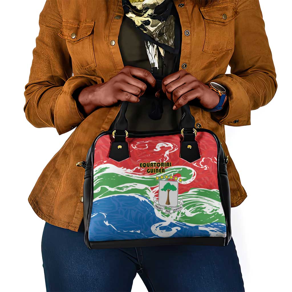Equatorial Guinea Shoulder Handbag Happy Independence Day - African Pride