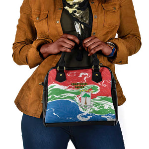 Equatorial Guinea Shoulder Handbag Happy Independence Day - African Pride