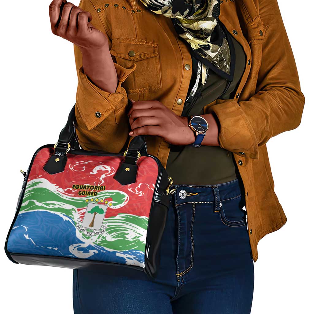 Equatorial Guinea Shoulder Handbag Happy Independence Day - African Pride