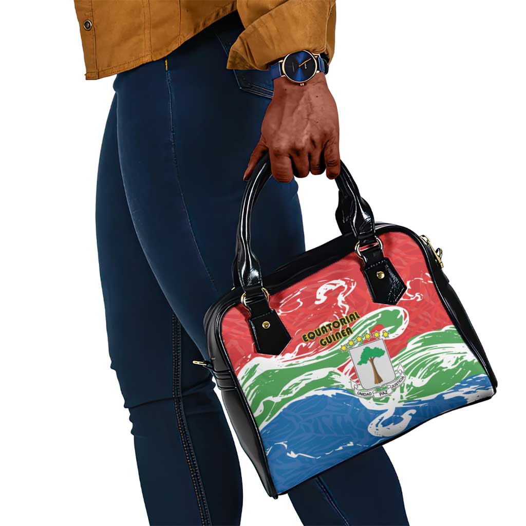 Equatorial Guinea Shoulder Handbag Happy Independence Day - African Pride