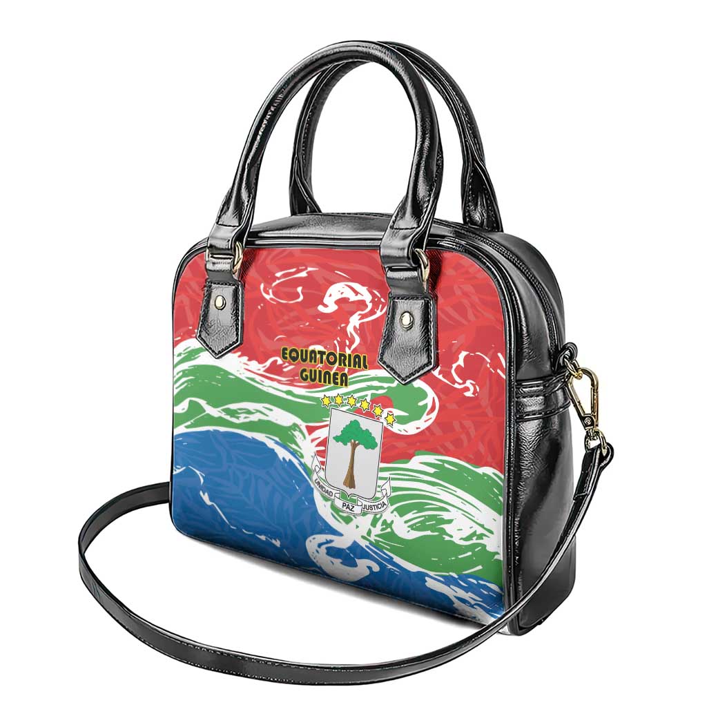 Equatorial Guinea Shoulder Handbag Happy Independence Day - African Pride
