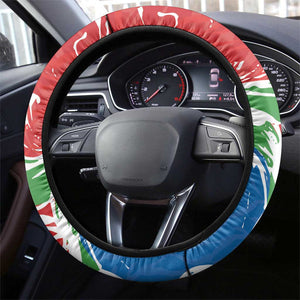 Equatorial Guinea Steering Wheel Cover Happy Independence Day - African Pride