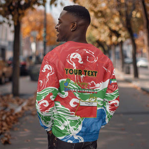 Equatorial Guinea Personalized Sweatshirt Happy Independence Day - African Pride