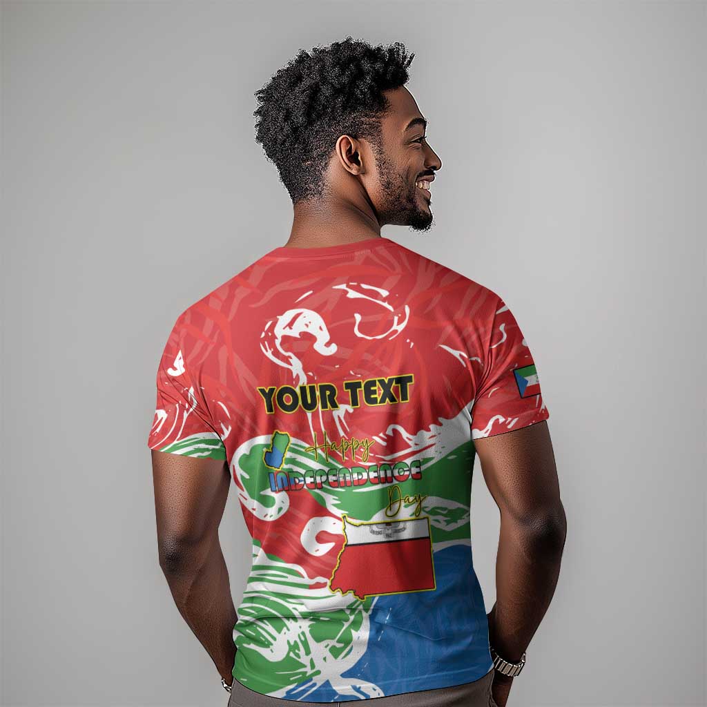 Equatorial Guinea Personalized T shirt Happy Independence Day - African Pride