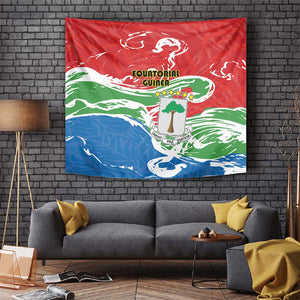 Equatorial Guinea Tapestry Happy Independence Day - African Pride