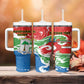 Equatorial Guinea Personalized Tumbler With Handle Happy Independence Day - African Pride
