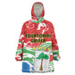 Equatorial Guinea Personalized Wearable Blanket Hoodie Happy Independence Day - African Pride