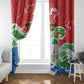 Equatorial Guinea Window Curtain Happy Independence Day - African Pride