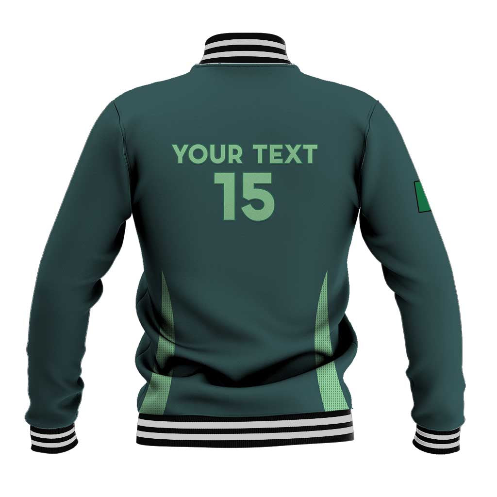 Algeria Football Custom Baseball Jacket Go Greens Go - African Pride