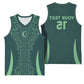 Algeria Football Custom Basketball Jersey Go Greens Go - African Pride