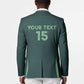 Custom Algeria Football Blazer Come On Greens