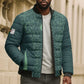 Custom Algeria Football Bomber Puffer Jacket Come On Greens