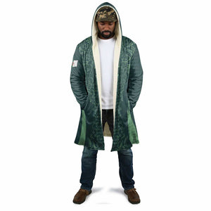 Custom Algeria Football Cloak Come On Greens