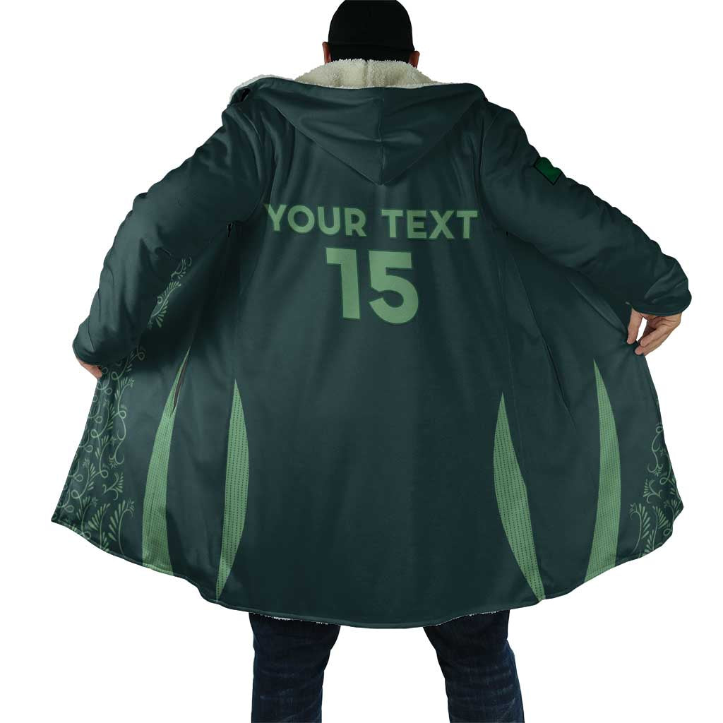 Custom Algeria Football Cloak Come On Greens