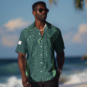Algeria Football Custom Hawaiian Shirt Go Greens Go - African Pride