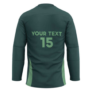 Custom Algeria Football Hockey Jersey Come On Greens