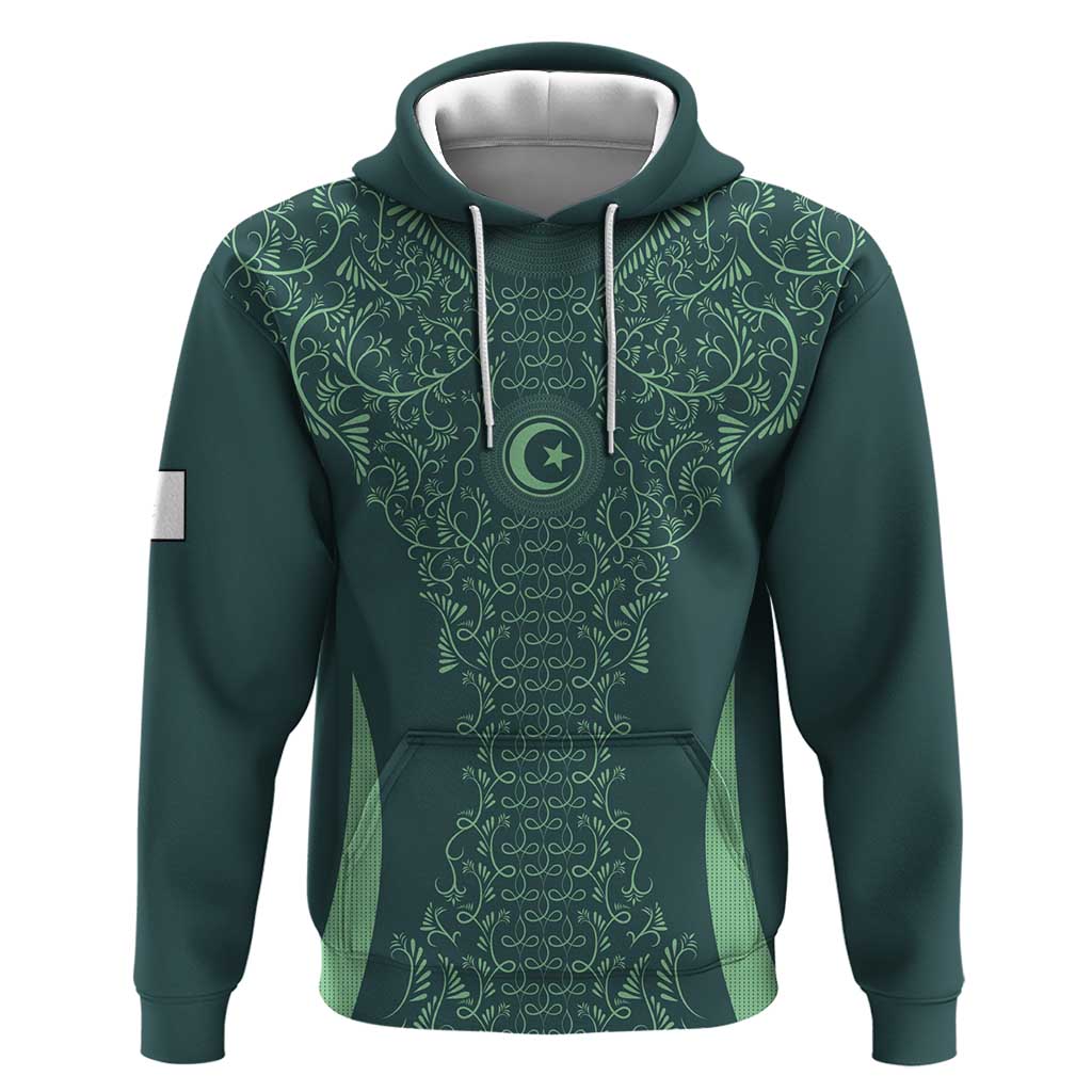 Algeria Football Custom Hoodie Go Greens Go - African Pride