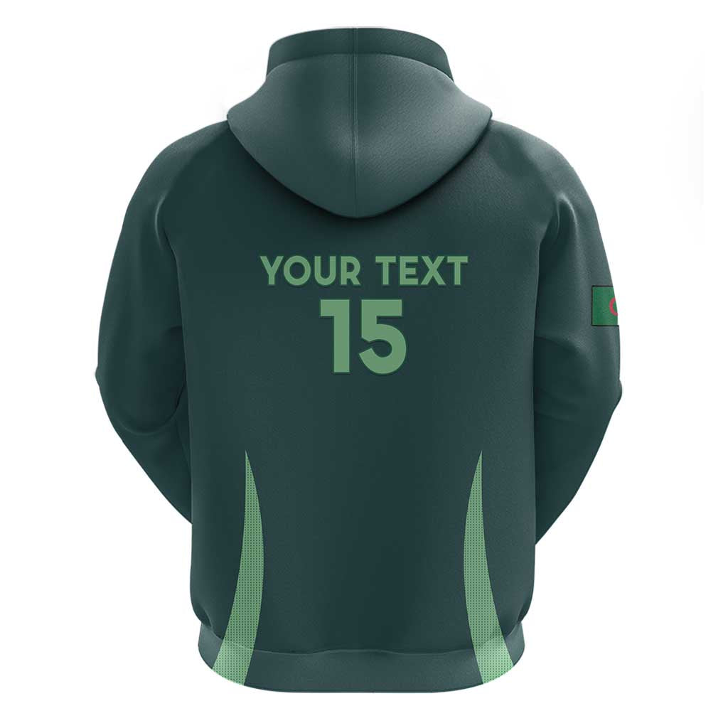 Algeria Football Custom Hoodie Go Greens Go - African Pride