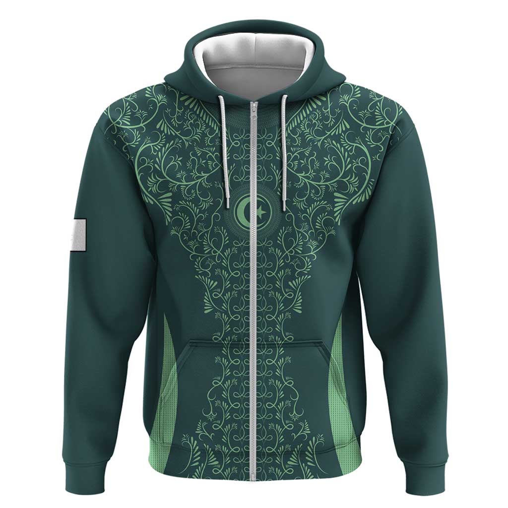 Algeria Football Custom Hoodie Go Greens Go - African Pride